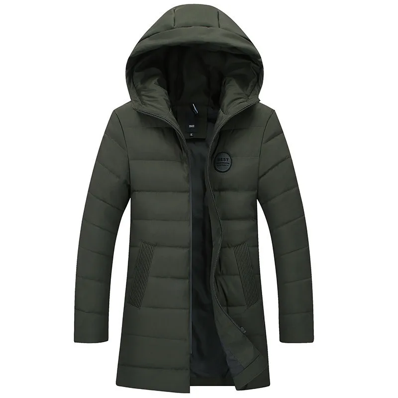 

10xl Plus Size Long Warm Winter Jacket Men Waterproof Brand Clothing Male Cotton Autumn Coat Quality Black Down Parkas Men