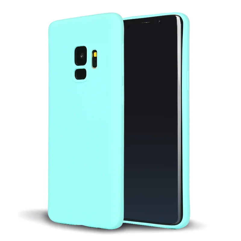 Ultra-thin Candy Color Case For Samsung Galaxy S8 S9 A6 A8 Plus J4 J6 2018 S6 S7 Edge A3 A5 A7 J3 J5 J7 2017 Silicone Soft |