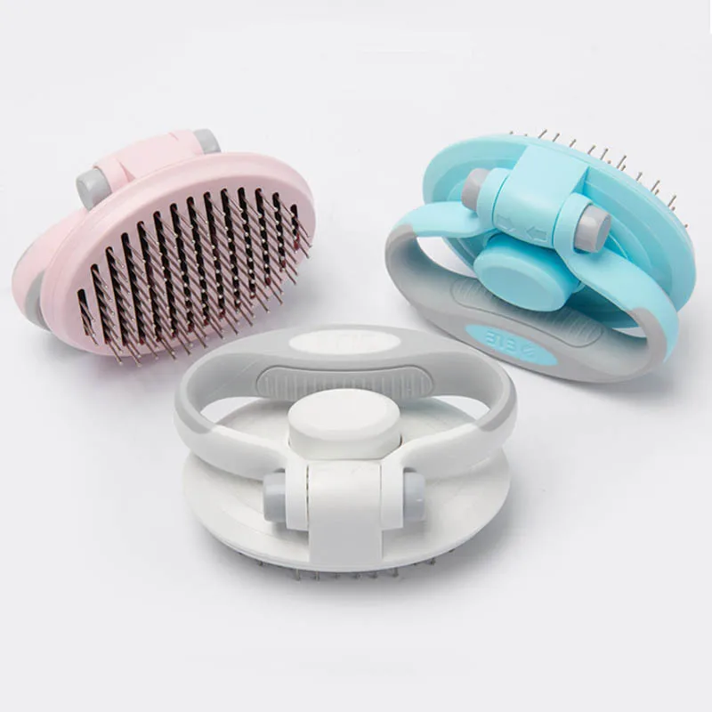 RFWCAK Pet Grooming Comb For Cats Dogs Steel Pin Dog Hair Trimmer Long Pets Brush Combs Cat Slicker Supplies | Дом и сад