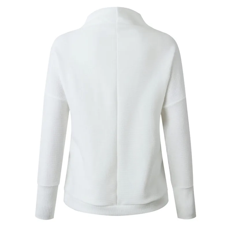 Fashion Casual Loose Solid Women Knit Blouse Turtleneck Jumper Pullover Long Sleeve Autumn Winter Warm Sweater Clothes | Женская одежда