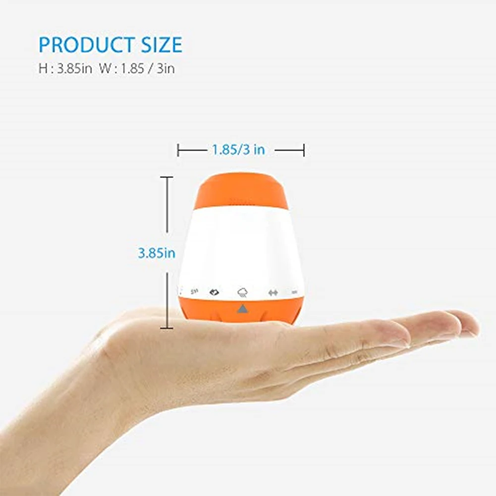 

Music Portable Smart Therapy Sound Machine Baby Rechargeable Voice Sensor White Noise Infants Sleep Soother