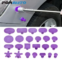 forauto 24 piecesbag car dent puller suction cups suction sucker gasket paintless dent removal tool car dent repair tool