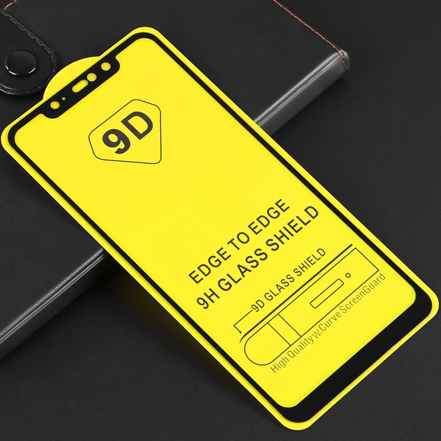 KLOVRRD 9D полный клей крышка Закаленное стекло для Xiaomi Redmi Note 6 Pro экран протектор