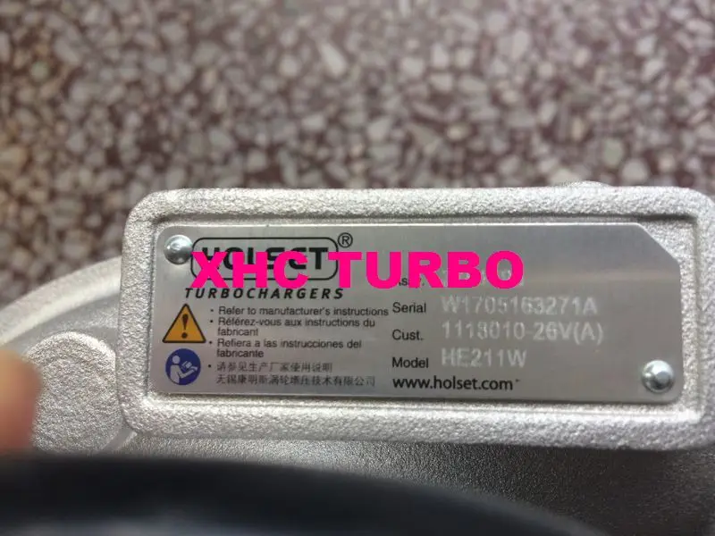 Новый оригинальный Турбокомпрессор HE211W 3784493 1118010-26 В для грузовиков FAW J6 DEUTZ BF4M2012