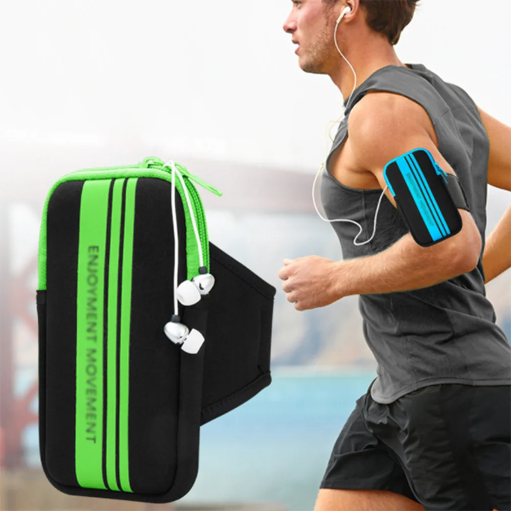 Sports Running Armband Bag Case Cover armband Universal Waterproof Sport mobile phone Holder Earphone Keys Arm Pouch|Беговые сумки| |