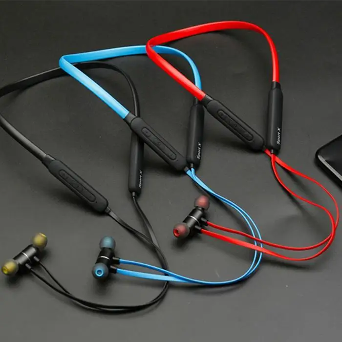 Стерео наушники в ухо Handsfree Bluetooth 6 часов so Sport Беспроводная 137g V4.2 гарнитура 110
