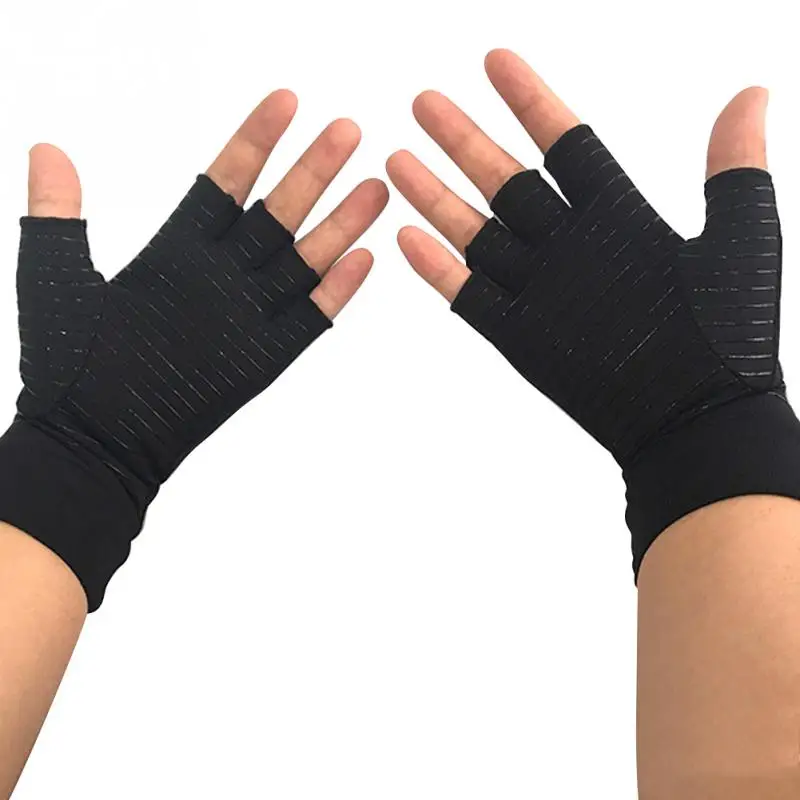 Поддержка запястья рука артрита боли в суставах облегчение запястья скобка упражнения тяжелой атлетики Перчатки Тренировки Скольжения спорт фитнес перчатки