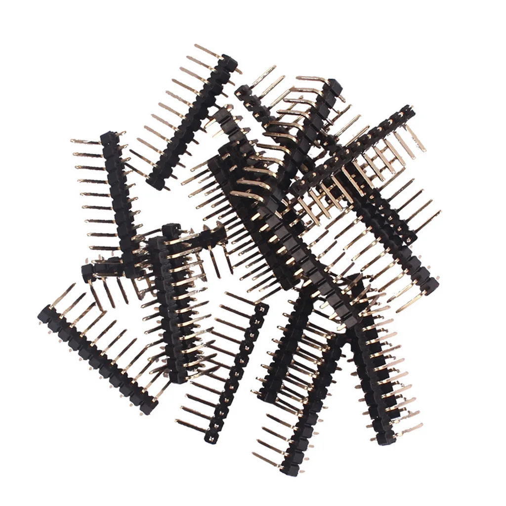 10 шт. 11Pin 2 54 Однорядный штыревой разъем полосы для Arduino Прототип Щит