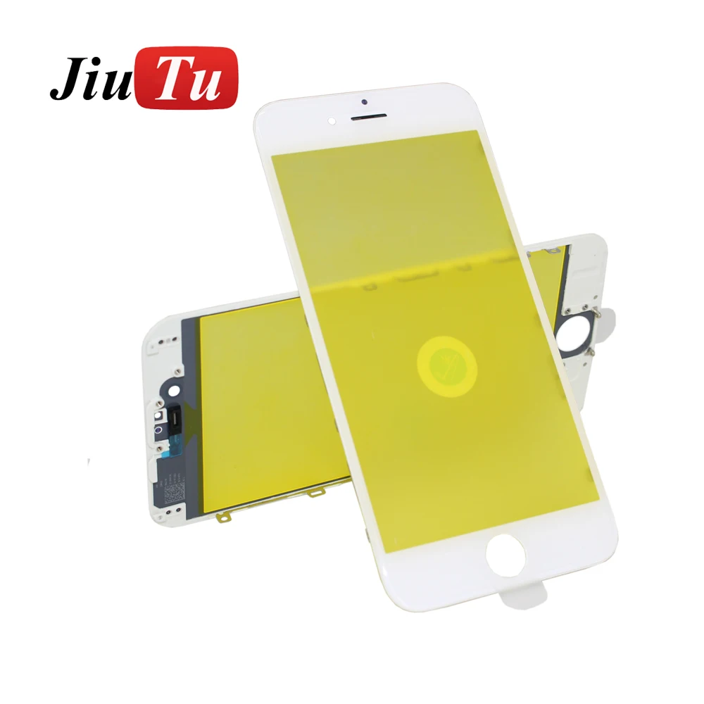 10 шт Холодный пресс передняя стеклянная линза Рамка для iPhone 6/6 Plus/6s 6s Plus/7/7 Plus/8/8 Plus