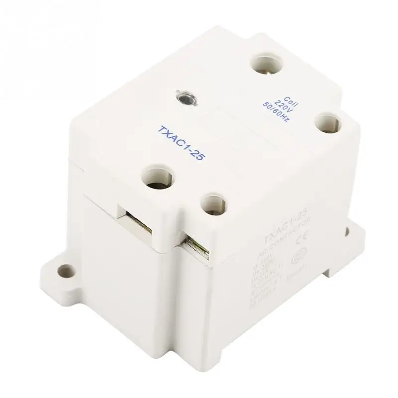 TXAC1 25 UI400V 25A однополюсный инструмент без контактора переменного тока 220 В 50/60 Гц