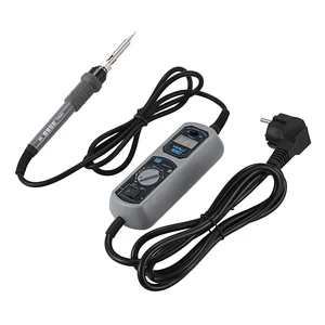 BMBY-YIHUA 908D 220В паяльная станция Мини Портативный Регулируемый Электрический паяльник сварочный инструмент сварочный ремонт штепсельная вилка ЕС