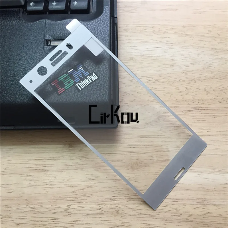 For Sony Xperia XZ1 Compact Full AB Glue Cover 2.5D Arc Edge 0.33mm 9H Hardness 100% Tempered Glass Screen Protector Film | Мобильные