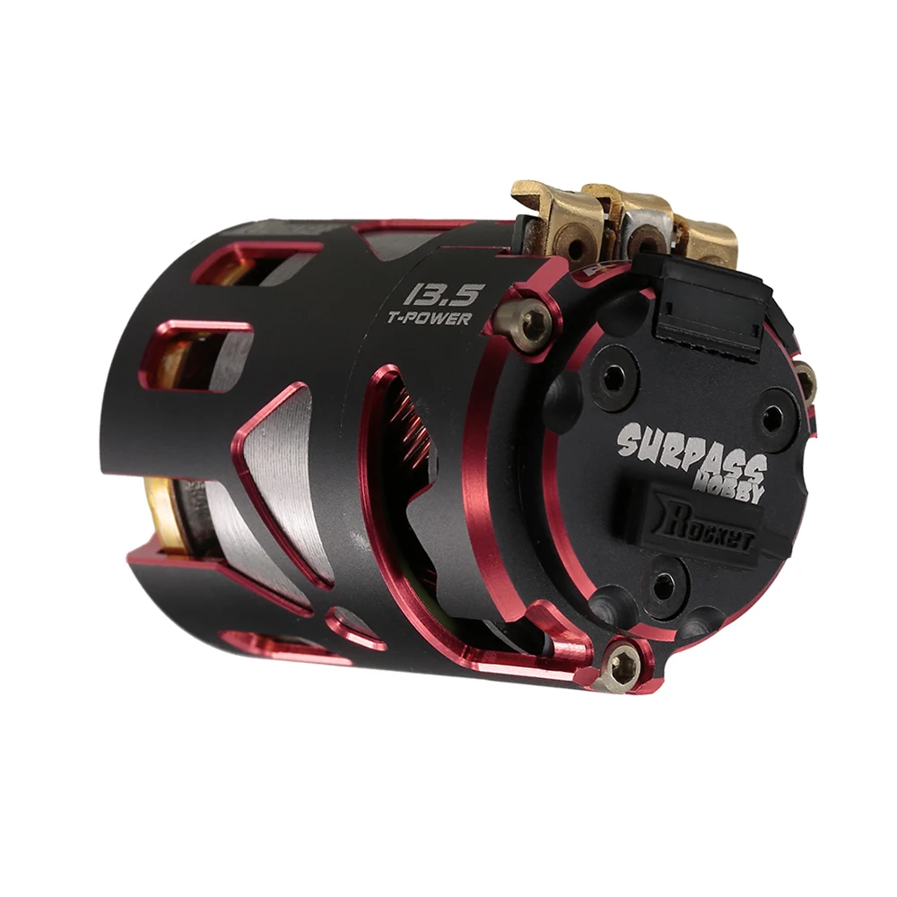 Гоночный мотор SURPASS HOBBY ROCKET V4S 540 4 5 T с двойной датчикой бесколлекторный для