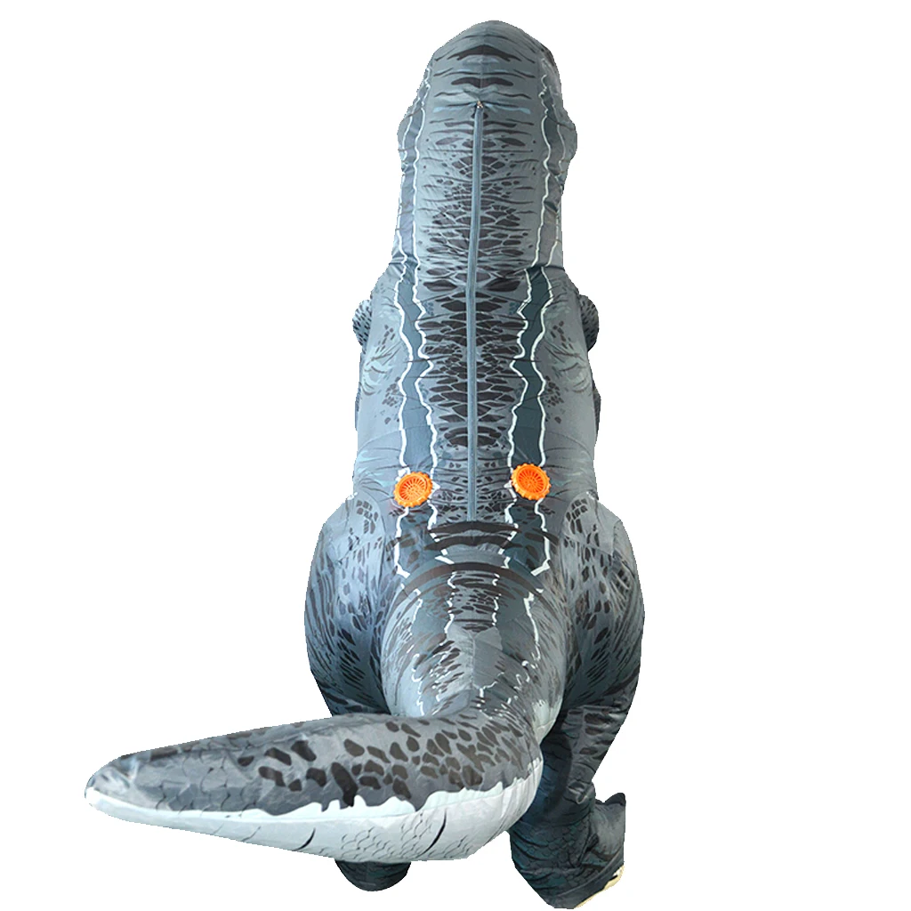 Prettyia взрослый надувной костюм T-rex динозавра на Хэллоуин маскарадный для