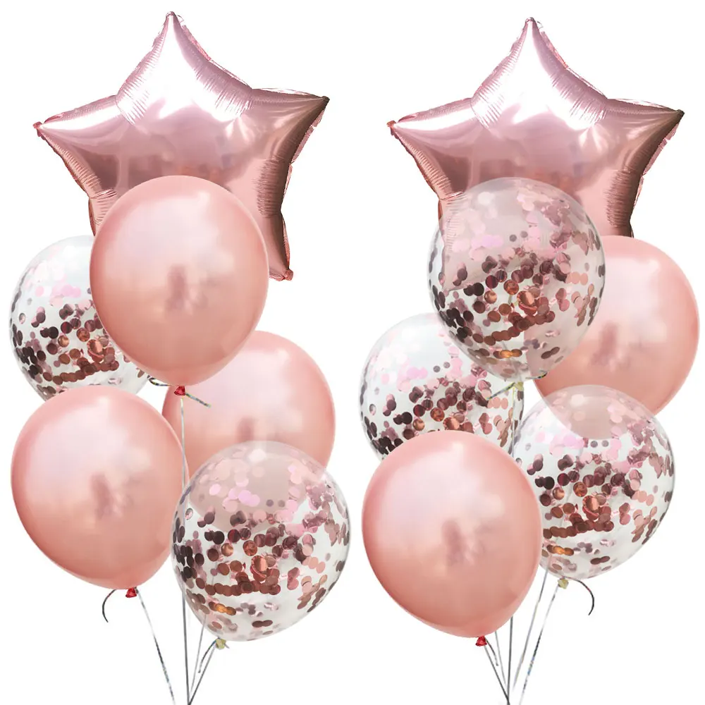 

Amawill 70th Birthday Party Decorations Adult Rose Gold Happy Birthday Foil Balloon 70 Years Old Anniversary Party Supplies 75D