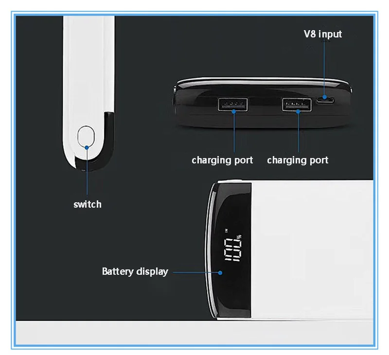 2018 20000 mAh Солнечная энергия Банк портативное зарядное устройство wireless power bank baseus