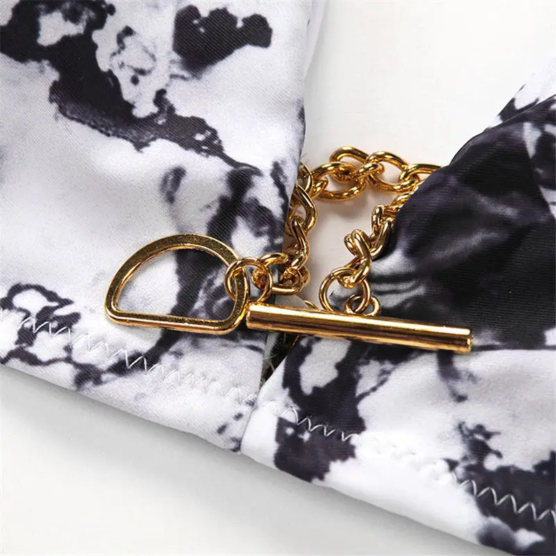 Новинка 2019 стильный модный популярный женский бандажный купальник из двух