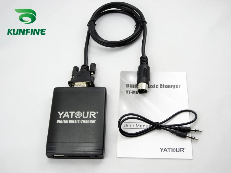 Автомобильный цифровой музыкальный адаптер USB SD Aux MP3 интерфейс автомобильная