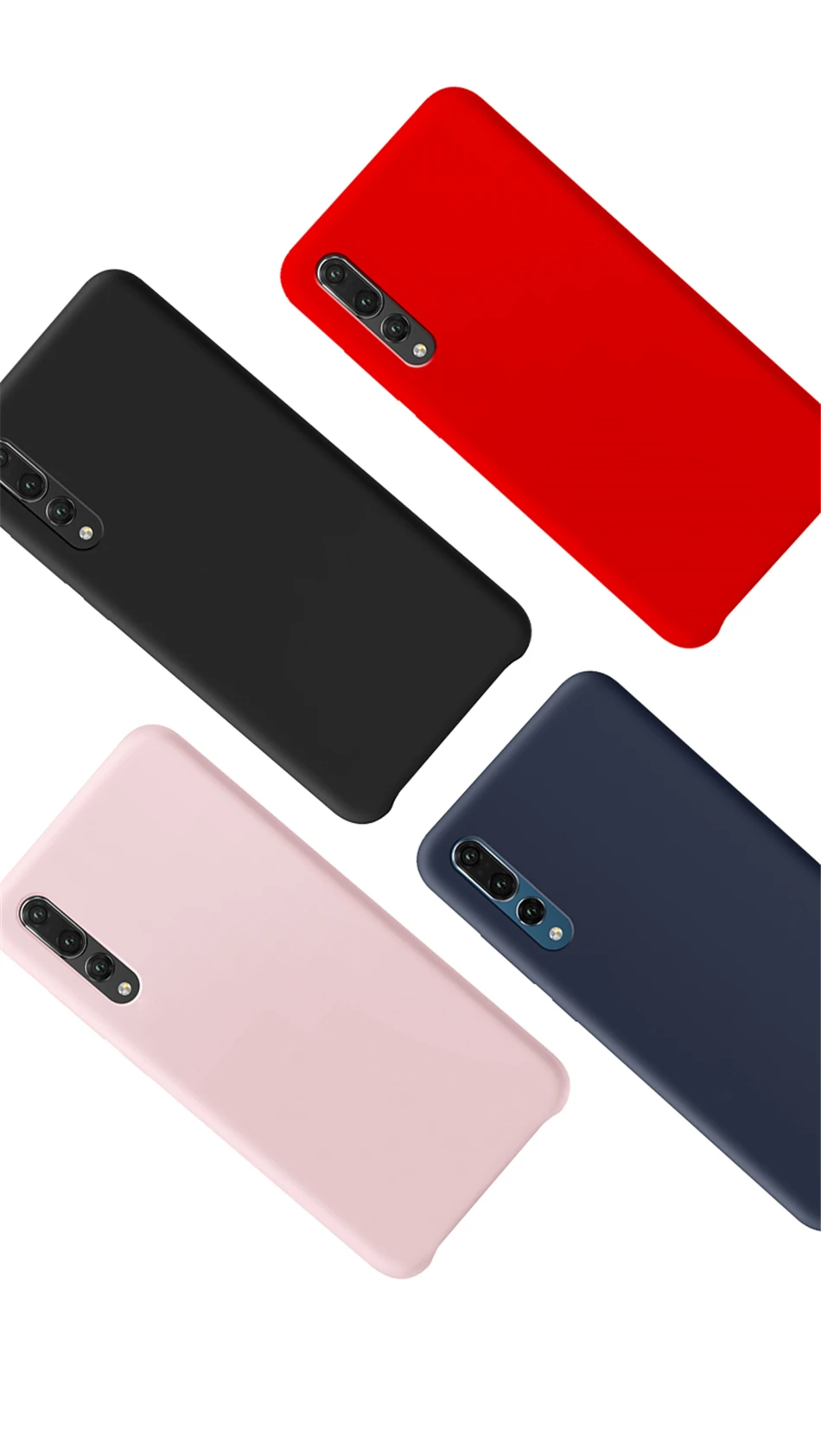 Оригинальный жидкий силиконовый чехол Kinbom для huawei P10 Plus P20 P30 Pro противоударный Lite