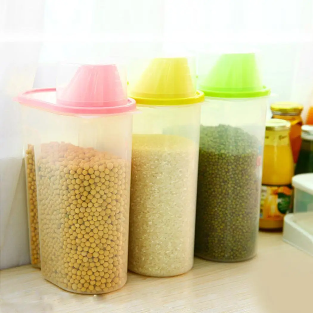 Прозрачный пластиковый герметичный контейнер для хранения свежих продуктов