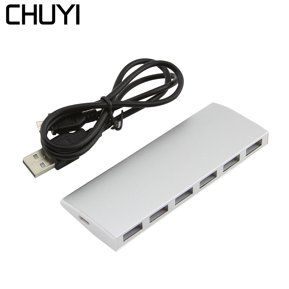 CHUYI 7 в 1 USB концентратор адаптер Многофункциональный разветвитель питания для Note