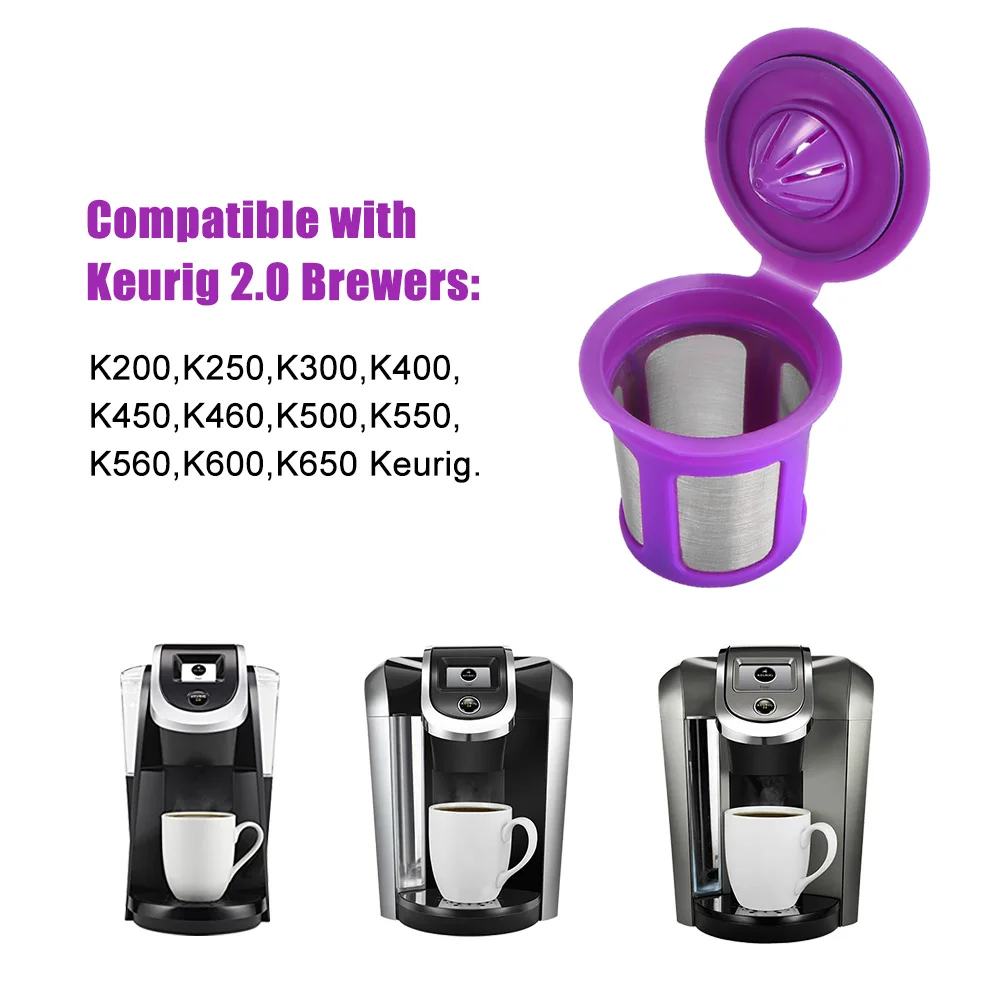 Многоразовые капсулы для Keurig 2 0 кофеварки кухни|Фильтры кофе| |