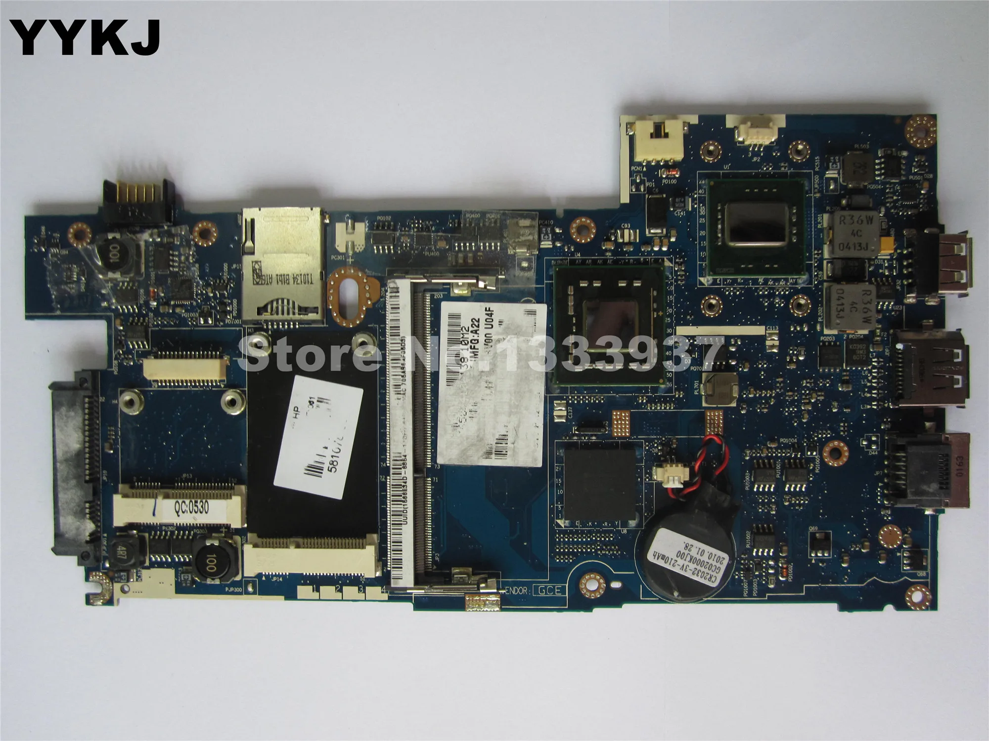 

Main Board For HP Probook 5310M Laptop motherboard 581078-001 KBV00 LA-5221P with P9300