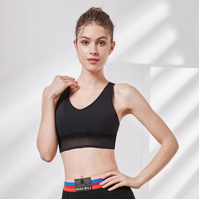 Willarde женские сетчатые спортивные бюстгальтеры для йоги с перекрещивающимися