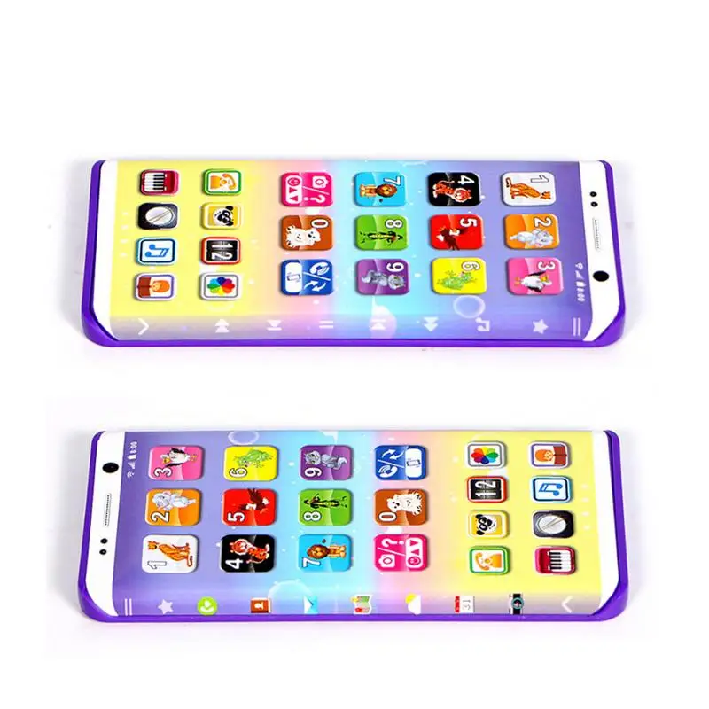 Early Childhood Education Puzzle Multi-function Rechargeable Sound Music Learning Simulation Mobile Phone Toy |