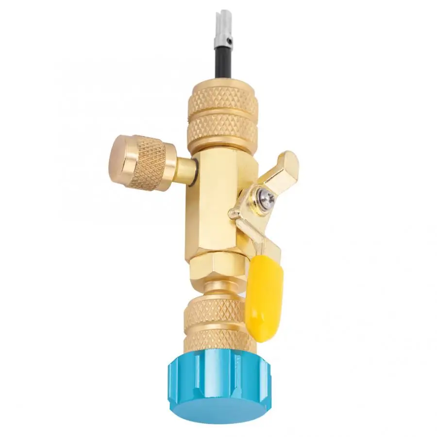 Клапан для удаления сердечника двойной размер R22(1/4 &quot) R410(5/16&quot) порт установщика