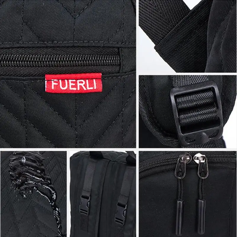 Solid Color Maternity Nappy Diaper Bags Large Capacity Mummy Backpack Baby Travel Nursing Storage Bag Waterproof Zipper Handbag | Мать и