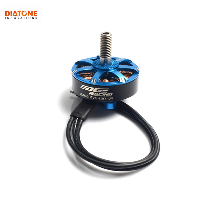 Diatone Edge Серебряный изготовленный на заказ 2306 2450KV бесщеточный двигатель для 200 X220