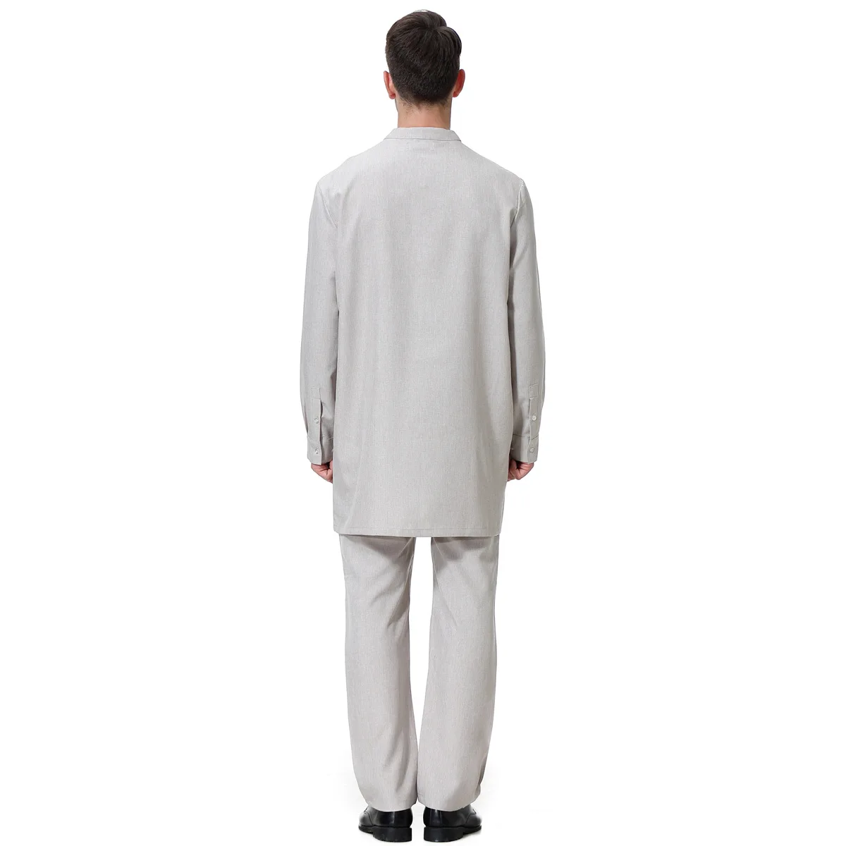 

2019 autumn elegent fashion style muslim men suits S-3XL