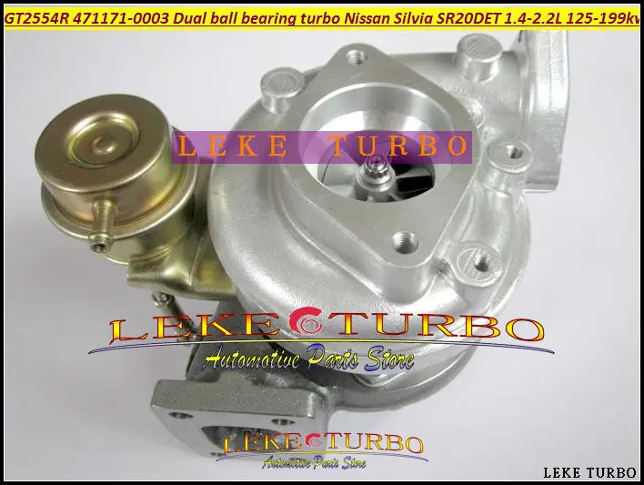 GT2554R 471171 5003S 0002 0003 г 144115V400 двойной шариковый подшипник с кованым импеллером Silvia