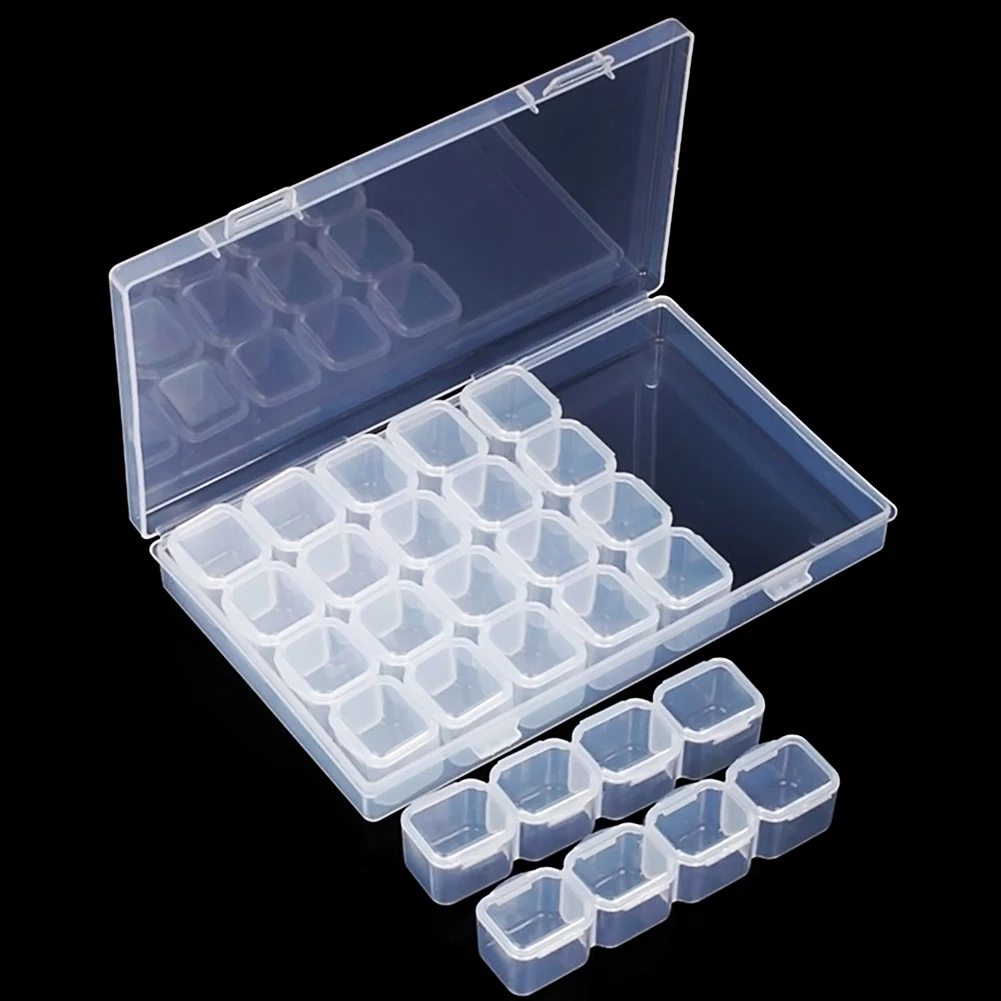 2 шт. пустые Органайзеры для хранения ювелирных изделий 28 ячеек | Красота и