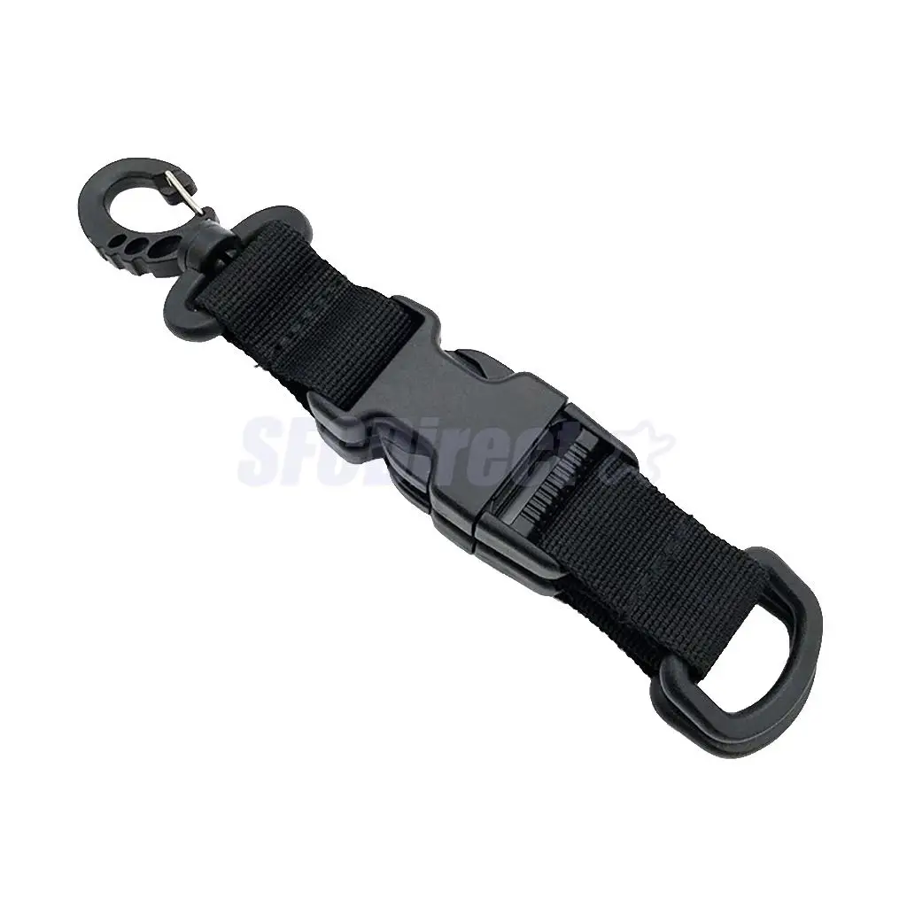 Nylon Molle Bags Webbing Strap Buckle Belt Clip Swivel Snap Hook Carabiner Side Release for Backpacks | Спорт и развлечения
