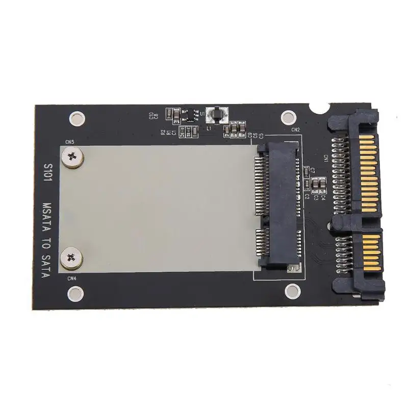 Enclosure mSATA SSD to 2.5&quot SATA Convertor Adapter Card Case | Электроника