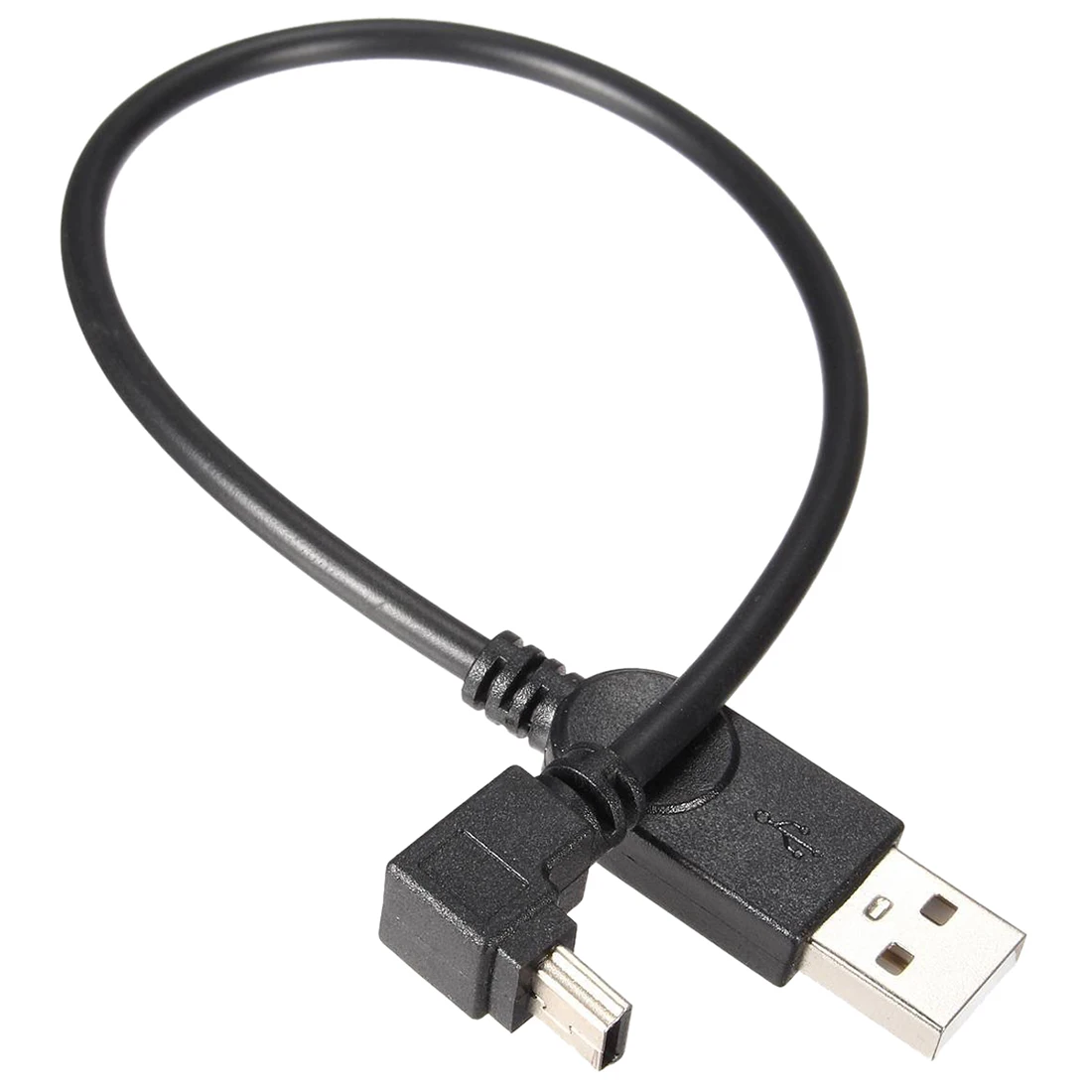 Полностью черный кабель USB 2 0 типа A к mini B 5pin 480 Мбит/с для мобильного телефона GPS DVR