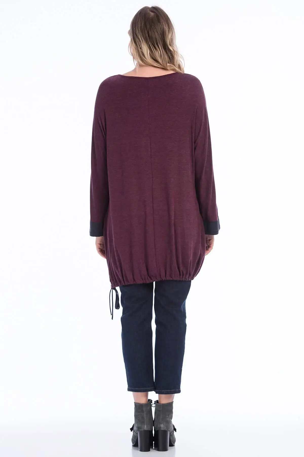 Sans Textile женское платье-туника из вискозы с карманами Ucu Gusset 65N8406 |