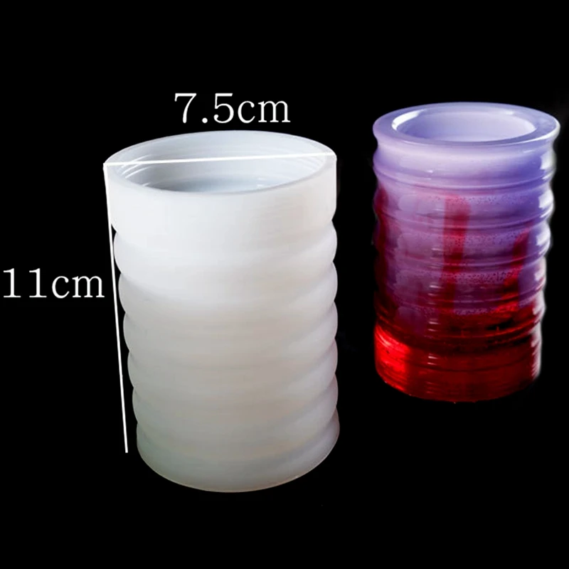 Large Molds Silicone Mold Include Round Square Cylinder For Concrete Diy Flower Pot/Ashtray/Pen Candle Soap Holder | Украшения и