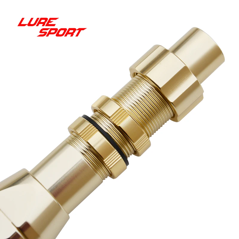 LURESPORT сверхмощный алюминиевый Троллинг анальная резиновая катушка FUJI сиденье
