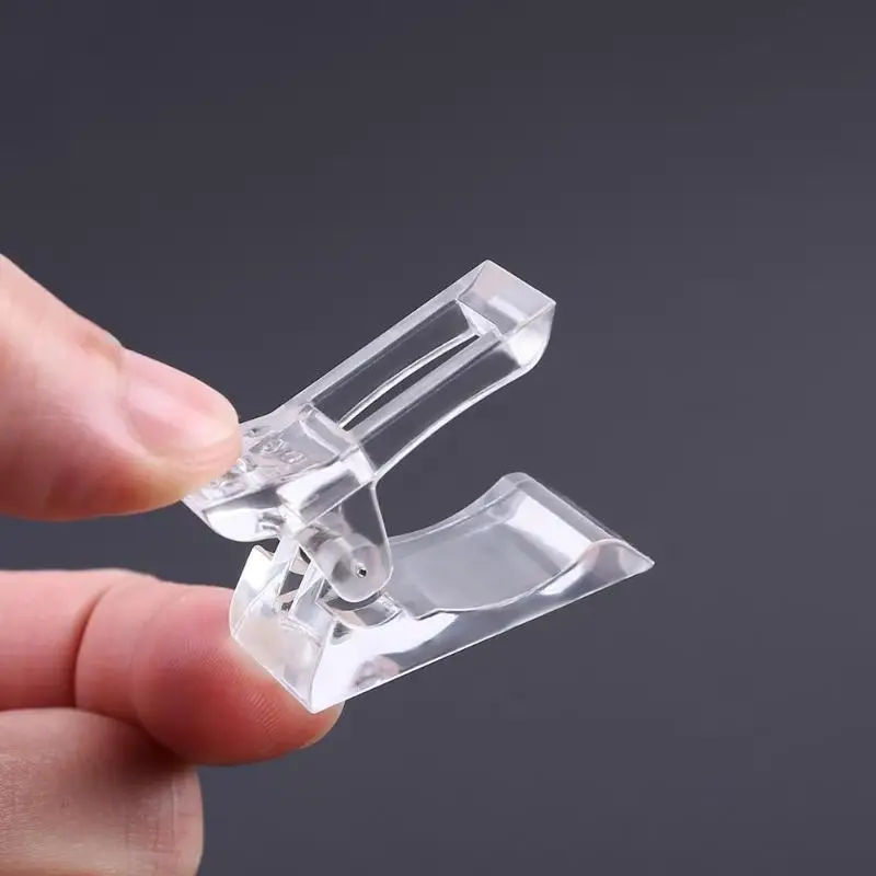 1 шт. фиксированный зажим для наращивания пальцев пластиковый многоразовый