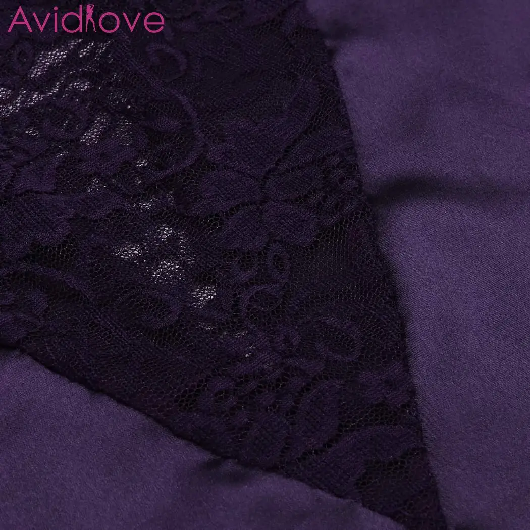 Женский пижамный комплект Avidlove Атласный топ на бретельках + шорты кружевной