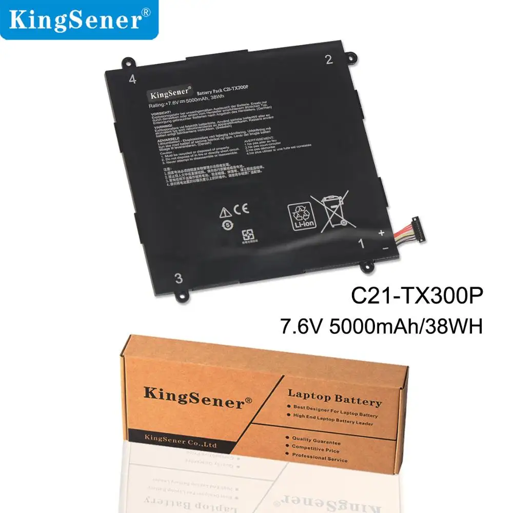 KingSener Аккумулятор для ноутбука ASUS Transformer Book TX300CA 13 3 &quot с аккумулятором на 2 года