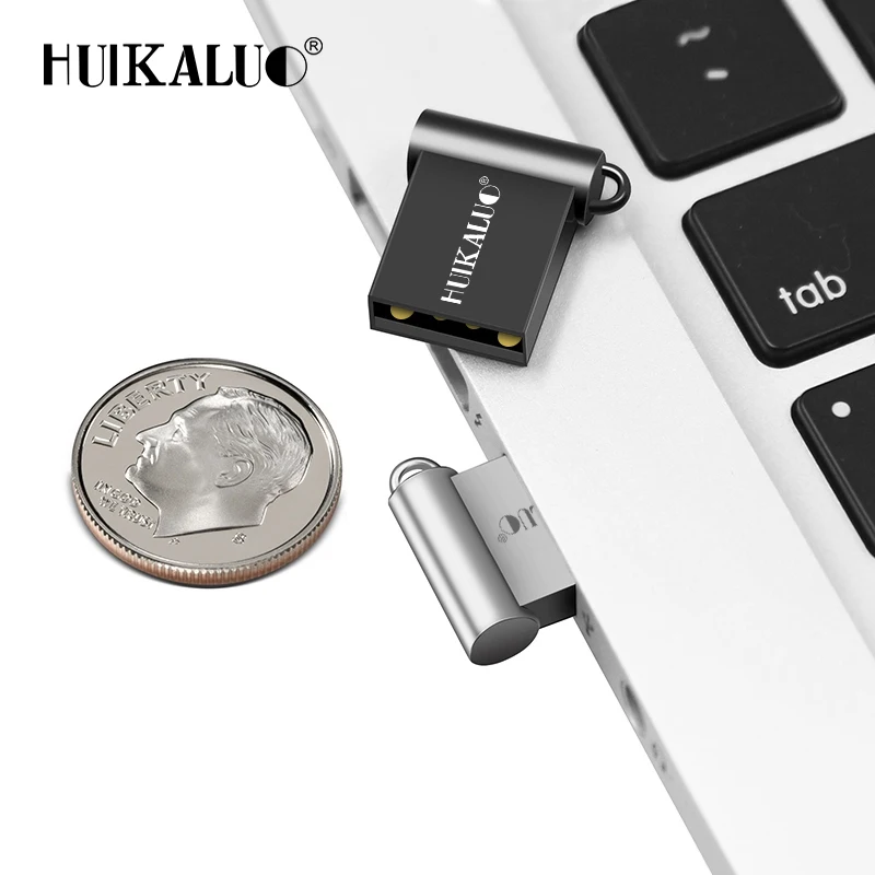 Супер мини usb флэш накопитель металлический 64 ГБ 32 16 8 4 карта памяти
