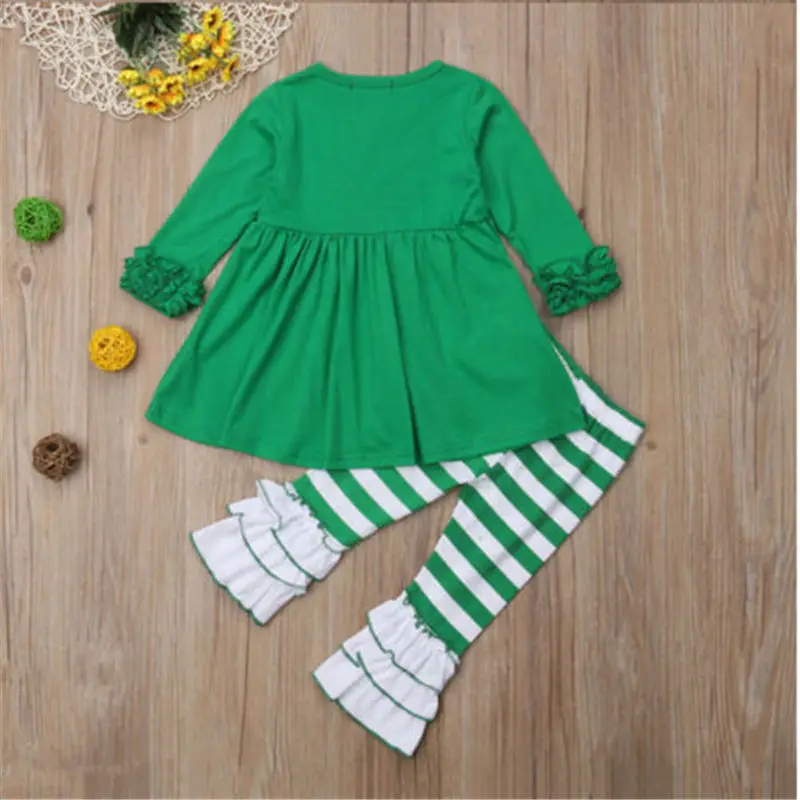 Emmababy/Модный комплект одежды для новорожденных девочек одежда отдыха на