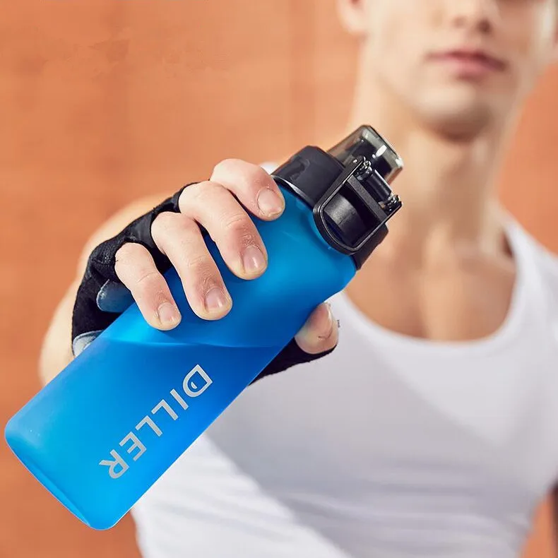 Портативная Спортивная бутылка для воды объемом 750 мл вместительная