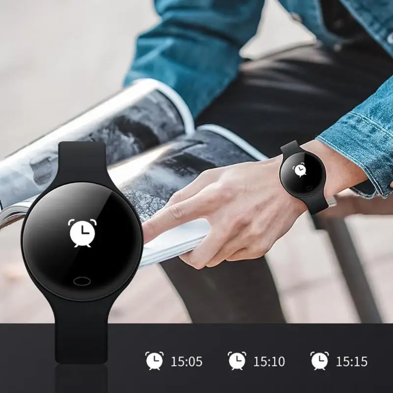 SL1 Bluetooth Сенсорный спортивный шагомер IP67 Водонепроницаемый сердечного ритма