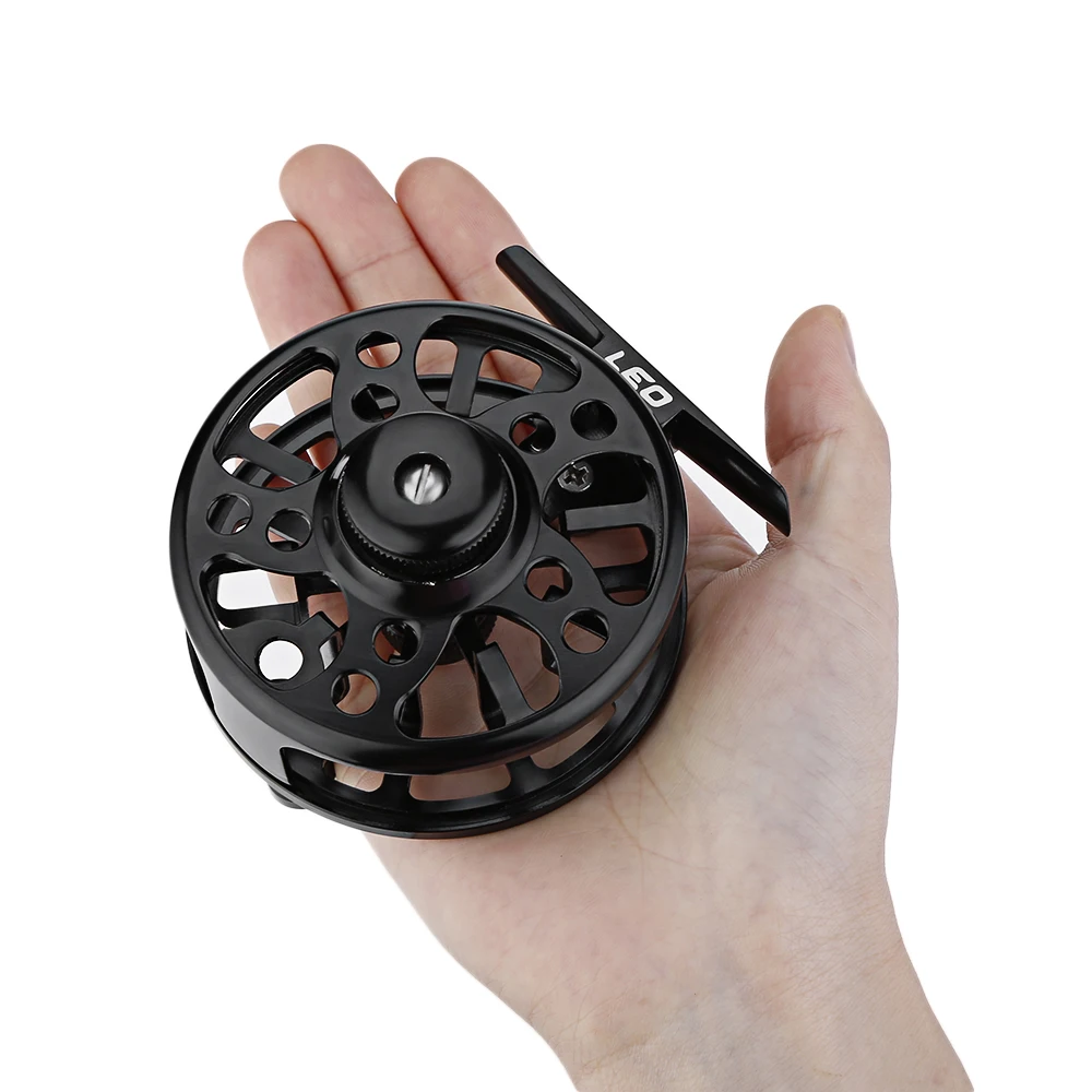 LEO 2 + 1 Ball Bearing Aluminum Alloy Spool Fly Fishing Reel Fish Accessory | Спорт и развлечения