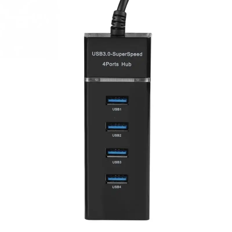 4 порта USB3.0 концентратор зарядная док станция 5 Гбит/с зарядный адаптер для